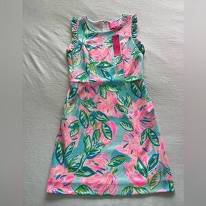 NWT LILLY PULITZER SIZE 4 CARMELISA SHIFT DRESS TOTALLY BLOSSOM